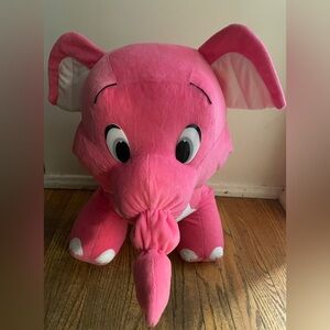 Pink Elephant Plush Toy